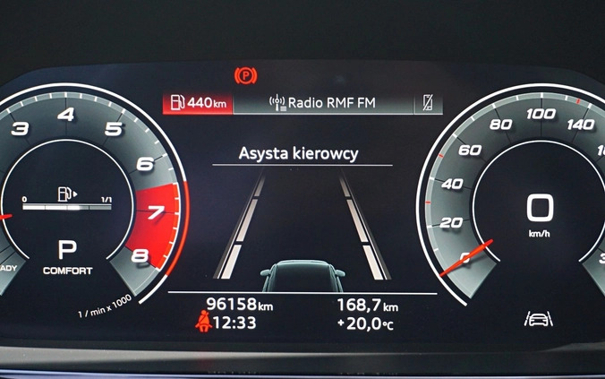 Audi S3 cena 162900 przebieg: 96095, rok produkcji 2020 z Radzyń Podlaski małe 379